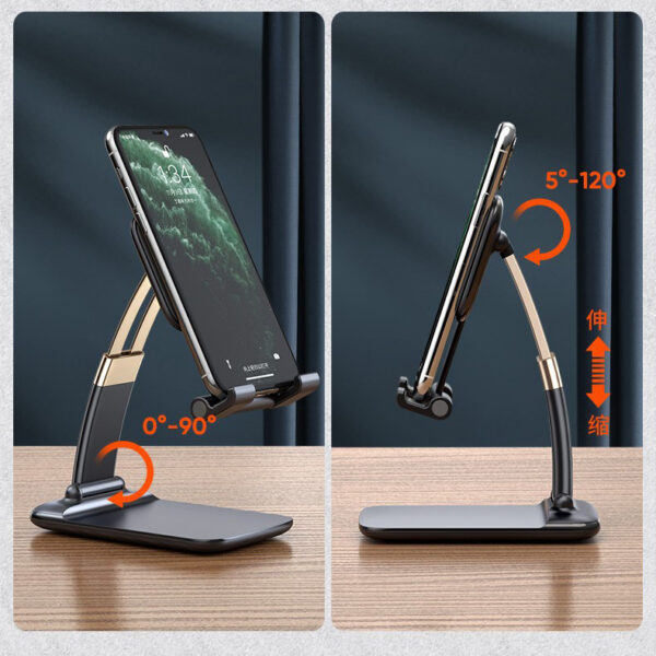 Desk Phone Holder Foldable Small and Flexible 4