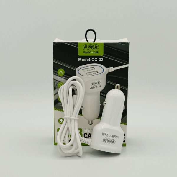 amb car charger cc 33 front view