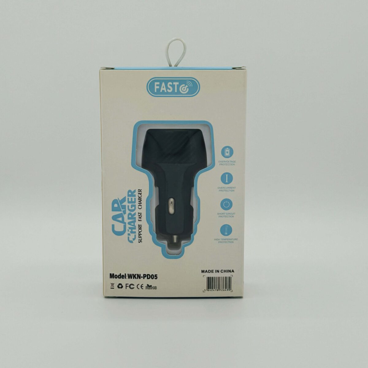 fast car charger wkn pd05 front view