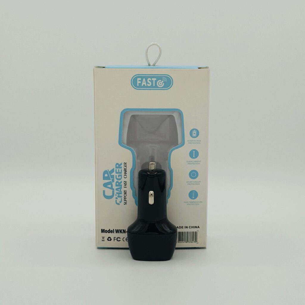 fast car charger wkn pd05 in car