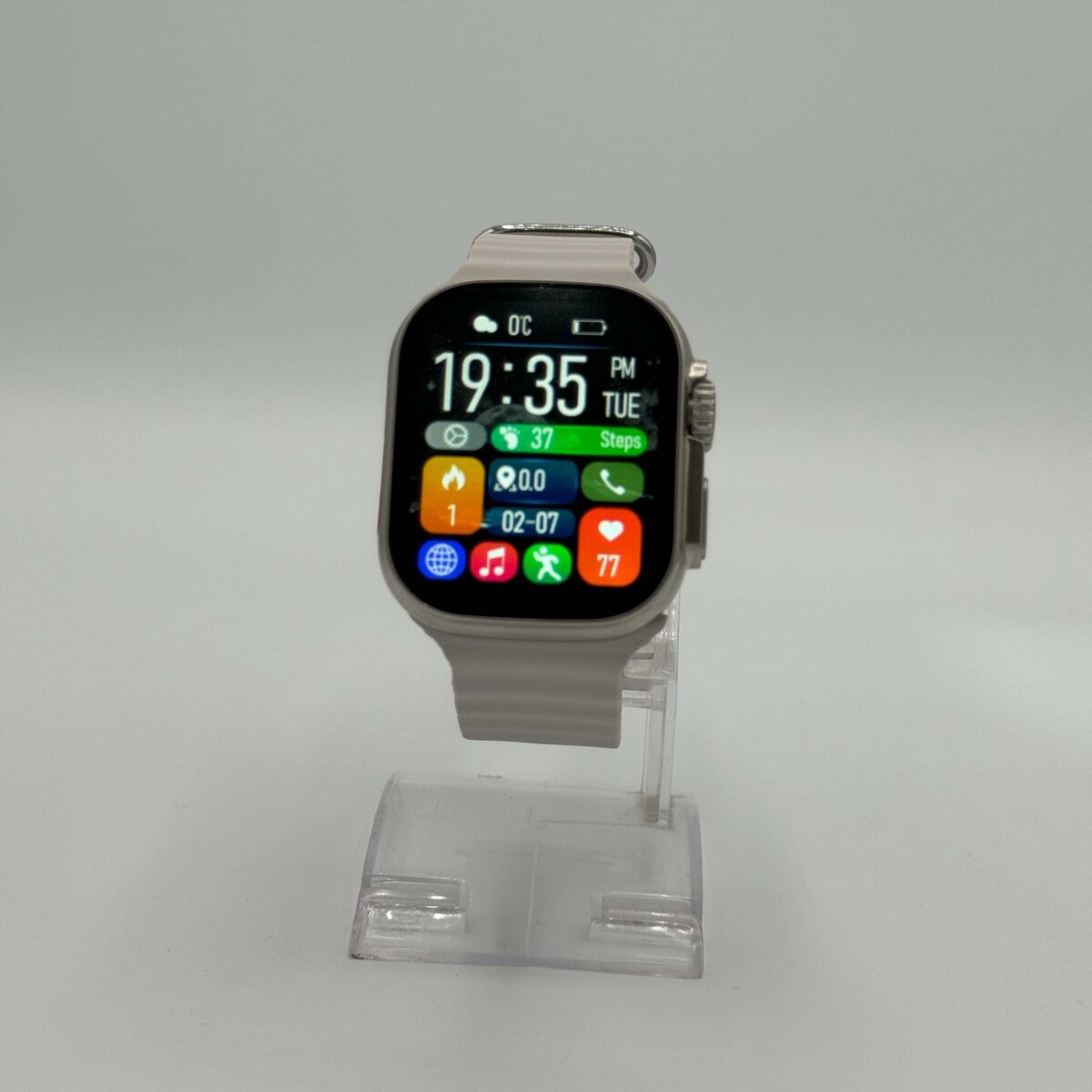 ultra 9 pro smart watch in use